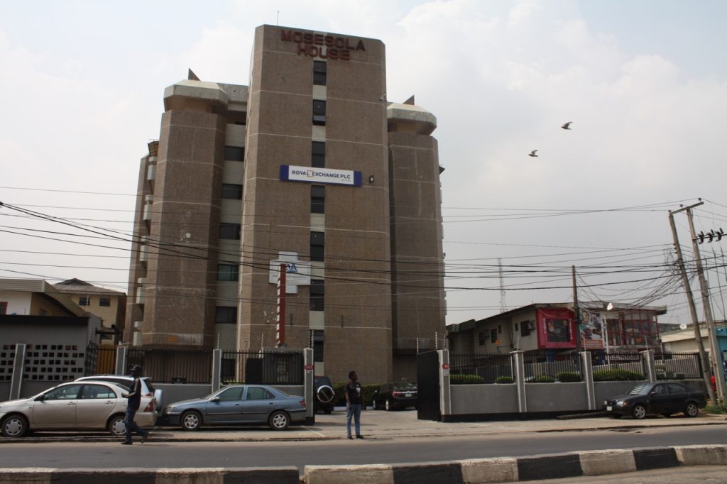 Mosesola House on Allen Avenue, Ikeja — home of Vantage Hub